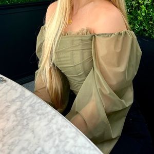 Misguided corset top